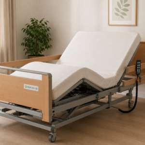 Cama articulada eléctrica en alquiler para personas mayores - SGH Salud